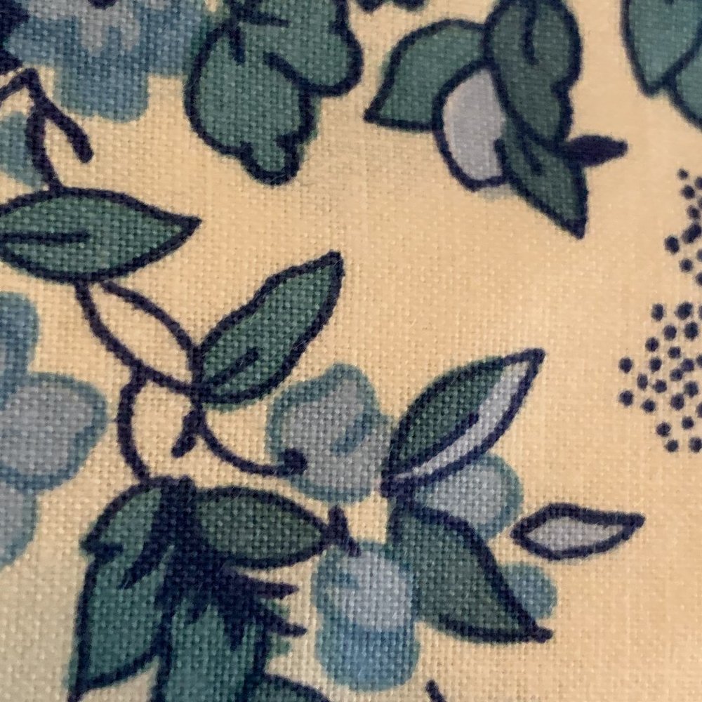 Gorgeous Vintage Chinoiserie Toile Bailey & Griffin Hand Printed Fishermen - Picture 16 of 16